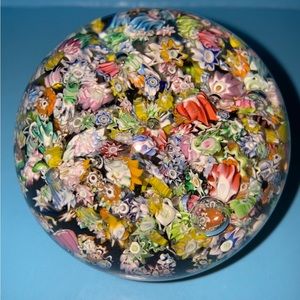 Perthshire Millefiori Scramble Paperweight
